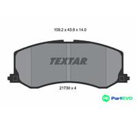 TEXTAR DISC BRAKE BRAKE PAD SET 2173001 FOR SUZUKI