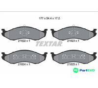 TEXTAR DISC BRAKE BRAKE PAD SET 2182202 FOR JEEP