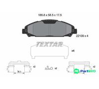 TEXTAR DISC BRAKE BRAKE PAD SET 2210901 FOR FORD USA