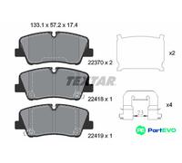TEXTAR DISC BRAKE BRAKE PAD SET 2241801