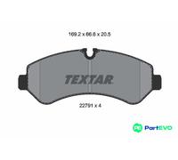 TEXTAR DISC BRAKE BRAKE PAD SET 2279101
