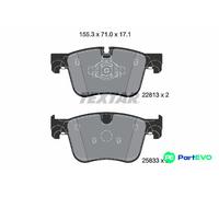 TEXTAR DISC BRAKE BRAKE PAD SET 2281301 FOR PEUGEOT VAUXHALL DS