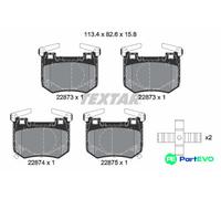 TEXTAR DISC BRAKE BRAKE PAD SET 2287301 FOR KIA