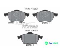 TEXTAR DISC BRAKE BRAKE PAD SET 2339201 FOR AUDI SEAT SKODA VW