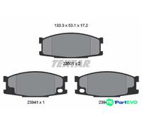 TEXTAR DISC BRAKE BRAKE PAD SET 2350101