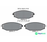TEXTAR DISC BRAKE BRAKE PAD SET 2351801 FOR HYUNDAI GALLOPER