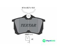 TEXTAR DISC BRAKE BRAKE PAD SET 2352701 FOR HONDA