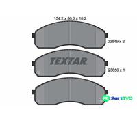 TEXTAR DISC BRAKE BRAKE PAD SET 2364901 FOR KIA