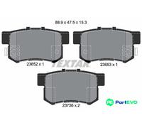 TEXTAR DISC BRAKE BRAKE PAD SET 2365201 FOR HONDA