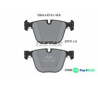 TEXTAR DISC BRAKE BRAKE PAD SET 2373101 FOR BMW ALPINA