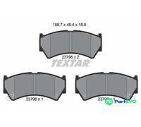 TEXTAR DISC BRAKE BRAKE PAD SET 2379501 FOR SUZUKI