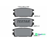 TEXTAR DISC BRAKE BRAKE PAD SET 2381301 FOR HYUNDAI