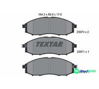 TEXTAR DISC BRAKE BRAKE PAD SET 2397001 FOR NISSAN