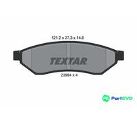 TEXTAR DISC BRAKE BRAKE PAD SET 2399401 FOR CHEVROLET
