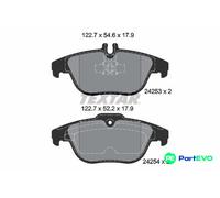 TEXTAR DISC BRAKE BRAKE PAD SET 2425301 FOR MERCEDES-BENZ
