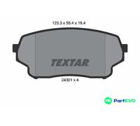 TEXTAR DISC BRAKE BRAKE PAD SET 2430101 FOR SUZUKI