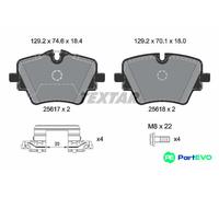 TEXTAR DISC BRAKE BRAKE PAD SET 2561703