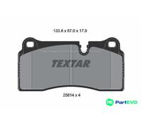 TEXTAR DISC BRAKE BRAKE PAD SET 2581401 FOR BMW