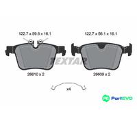 TEXTAR DISC BRAKE BRAKE PAD SET 2661001 FOR VOLVO