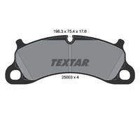 Textar Front Brake Pads fits Porsche 911 3.0 Carrera 4 GTS 2500301