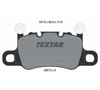 TEXTAR 2551203 Brake pad set