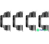 TEXTAR DISC BRAKE PAD ACCESSORY KIT 82055400 FOR MERCEDES-BENZ SEAT SKODA
