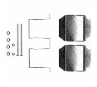 Textar Disc Brake Pad Accessory Kit - 82059800