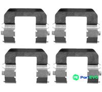 TEXTAR DISC BRAKE PAD ACCESSORY KIT 82071600 FOR HYUNDAI KIA