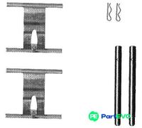 TEXTAR DISC BRAKE PAD ACCESSORY KIT 82076600 FOR AUDI PORSCHE VW