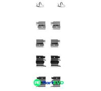 TEXTAR DISC BRAKE PAD ACCESSORY KIT 82509500 FOR TOYOTA