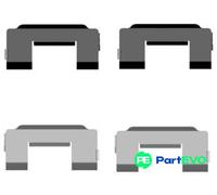 TEXTAR DISC BRAKE PAD ACCESSORY KIT 82510700 FOR JAGUAR