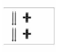 Textar Disc Brake Pad Accessory Kit - 82540800