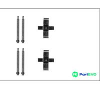 TEXTAR DISC BRAKE PAD ACCESSORY KIT 82540800 FOR MERCEDES-BENZ