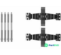 TEXTAR DISC BRAKE PAD ACCESSORY KIT 82542700 FOR AUDI