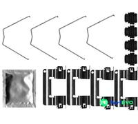 TEXTAR DISC BRAKE PAD ACCESSORY KIT 82552100 FOR HYUNDAI KIA