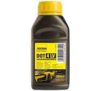 TEXTAR DOT 4LV Brake Fluid 0.25L ISO 4925 Class 6 SAE J 1704 FMVSS 116 Fits VW