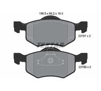 Textar Front Brake Pad Set fits Mazda Tribute 2000-2008 2.0 2.3 3.0
