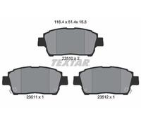 Textar Front Brake Pad Set For Byd Faw (Tianjin) Fengxing Geely Great Wall Haval