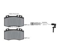 FRONT BRAKE PADS SET for MERCEDES BENZ