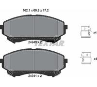 Brake Pads Set 2494001 Front Textar 25814702 25958115