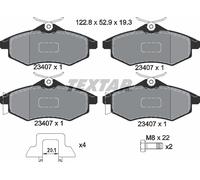FRONT BRAKE PADS SET for CITROEN