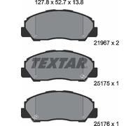 Genuine OE Textar Brake Pads Full Set Of 4 Front 2196701