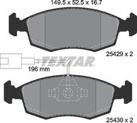 FRONT BRAKE PADS SET for FIAT