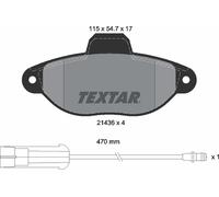 Brake Pads Set 2143603 Front Textar 5892736 71772226 1559698 1575620 1669578
