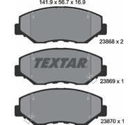For Honda Genuine OE Textar Brake Pads Full Set Of 4 Front 2386801