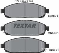 For Jeep Genuine OE Textar Brake Pads Full Set Of 4 Front 2425001