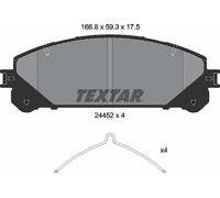For Lexus Toyota Genuine OE Textar Brake Pads Full Set Of 4 Front 2445201