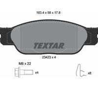 FRONT BRAKE PADS SET for FORD USA JAGUAR LINCOLN