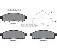 Brake Pads Set 2508703 Front Textar 6000611054 4605A623 4605B158 4605B233