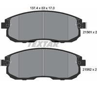 Textar 2156201 Disc Brake Pad Set Fits Infiniti Nissan